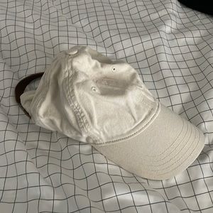 Madewell cream baseball hat